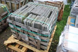 Stillage of stone slabs. V