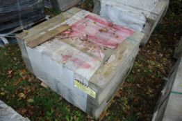 Pallet of Marshall dished concrete drainage channe