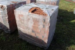 Quantity of red engineering bricks. V