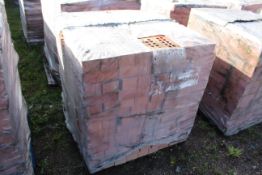 Quantity of red engineering bricks. V