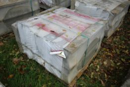 Pallet of Marshall dished concrete drainage channe