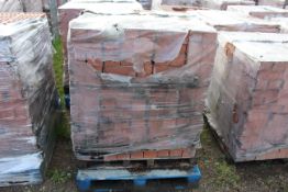 Quantity of red engineering bricks. V