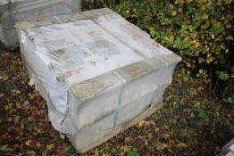 Pallet of Marshall dished concrete drainage channe