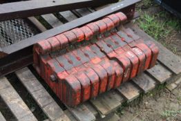 Quantity of Leyland/ Belarus weights. V