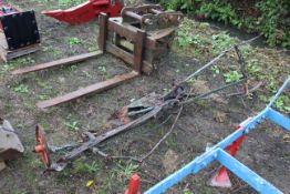 A Wiard Plow Co of Batavia, New York 126SB single furrow horse drawn “Swivel Plow” (incomplete)
