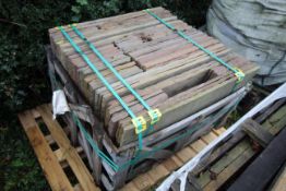 Stillage of stone slabs. V