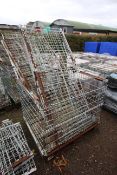 3x Palletower pallet cages. V