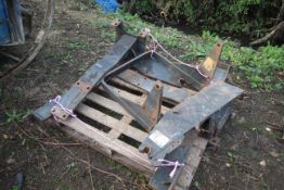 Quicke loader brackets to suit Ford 10 Series. V