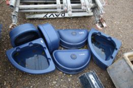 6x JFC wall mounted troughs.