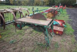 McConnel All Work flat belt driven saw bench. V