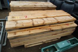 Quantity of approx 8in x approx 2.5in boards. V