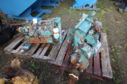 2x Volvo Penta marine engines for spares. V