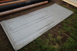 3x sheets of tin. V