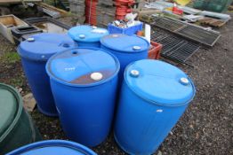 5x 205L barrels. V