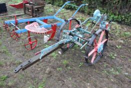 A Blackstone No.1 tractor drawn potato digger / spinner