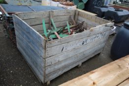 Large quantity of pig gates and stillage of gate p