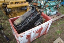 Ford 5000 engine. For spares or repair. V