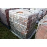 Quantity of red engineering bricks. V