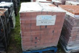 Quantity of red engineering bricks. V