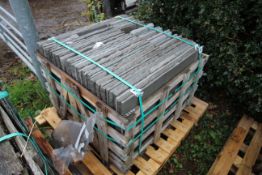 Stillage of stone slabs. V