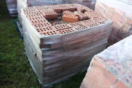 Quantity of red engineering bricks. V