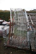 3x Palletower pallet cages. V