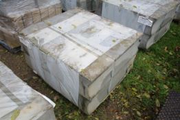 Pallet of Marshall dished concrete drainage channe