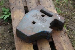 2x Ford front weights. V