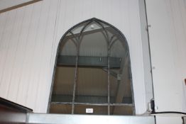 A gothic style mirror (107)