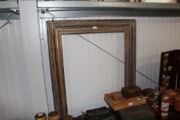A gilt picture frame