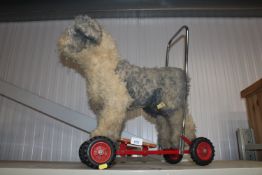 A Deans Childsplay toy ride-on dog
