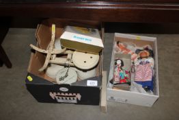 A set of F. J. Thornton scales and weights togethe