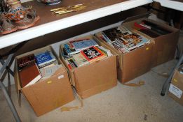 Four boxes of various military related books
