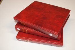 Three albums of First Day covers