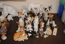 A large collection of USSR animal ornaments