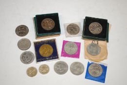 An 1895 silver crown, a 1951 Festival of Britain c