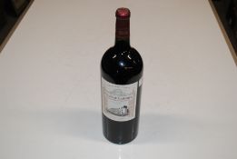 A magnum of Chateau Laroque 2008