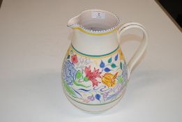 A large Poole pottery jug