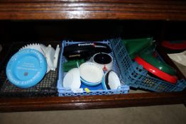 Three boxes of various ash trays