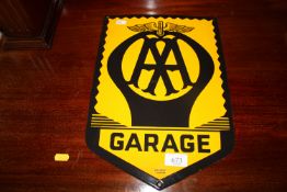 A reproduction AA advertising sign (194)