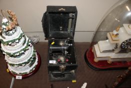 An electric shock treatment machine, case AF