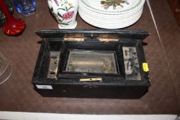 A music box in need of restoration