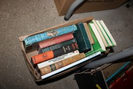 A small collection of books to include Agatha Chri