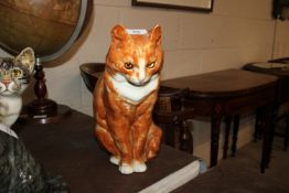 A Winstanley pottery cat