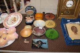 A collection of various Studio Pottery etc.