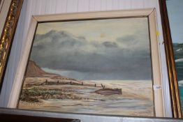 Gordon Williams, oil on canvas study depicting a b