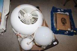 A pendant light fitting etc.