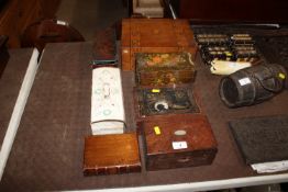 An antique wooden offertory box in the form of a b