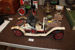A Mamod steam car