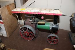 A Mamod steam engine
